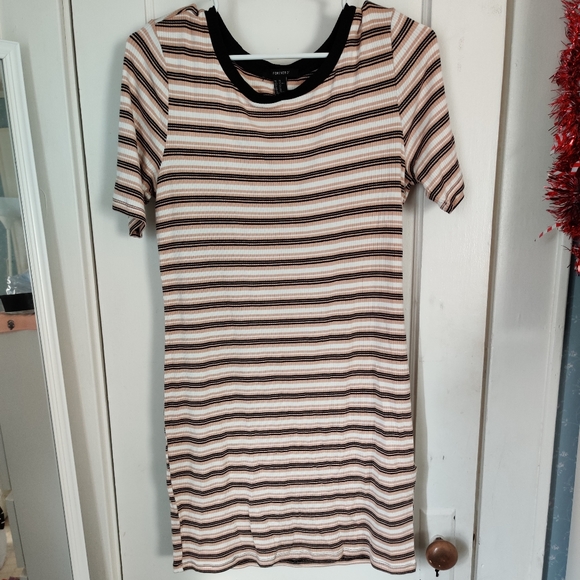 Stripe Bodycon Dress - Picture 1 of 3